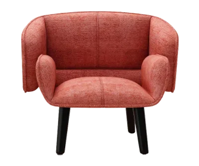 Gretchen Single Seat Comfort red Sofa