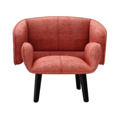 Gretchen Single Seat Comfort red Sofa